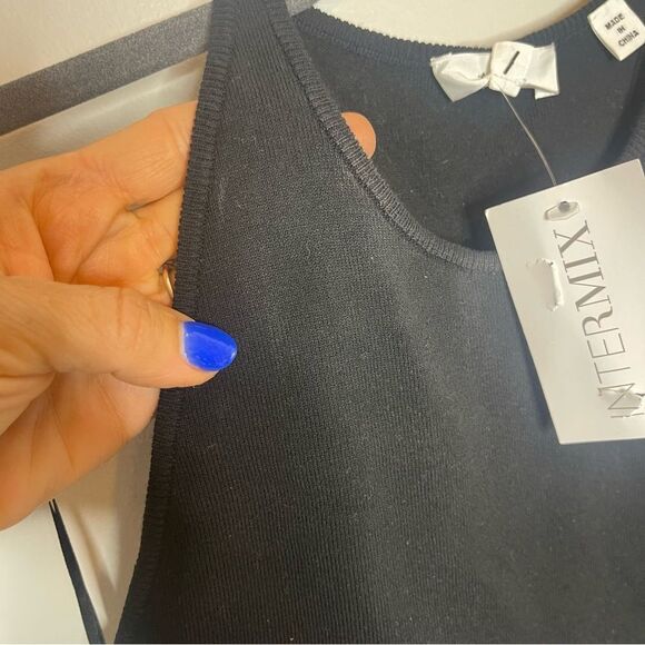 $285 A.L.C Black Marc Midi dress Small NWT - Picture 8 of 9